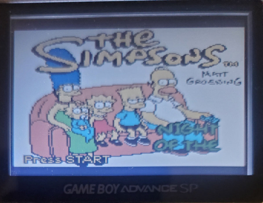 The Simpsons Treehouse of Horror GBC Video Game Catridge Gameboy Color - for just $15! 
