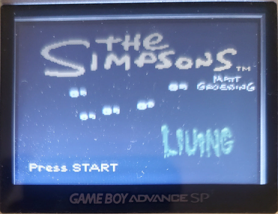The Simpsons Treehouse of Horror GBC Video Game Catridge Gameboy Color - for just $15! 