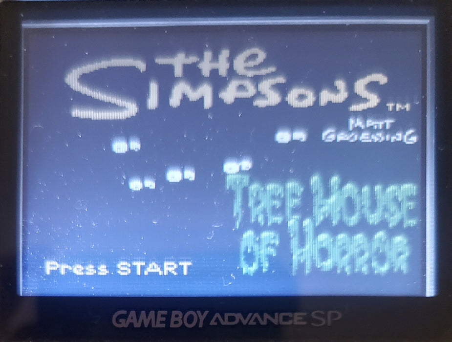 The Simpsons Treehouse of Horror GBC Video Game Catridge Gameboy Color - for just $15! 