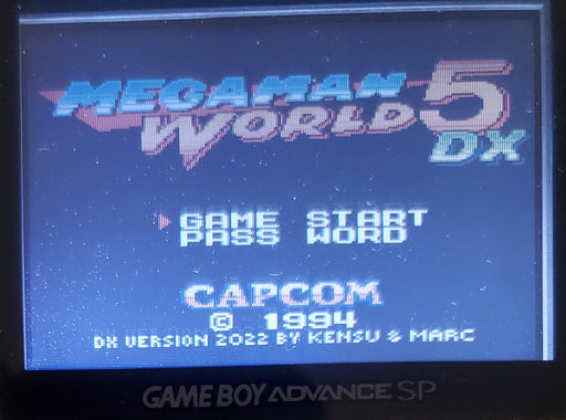 Mega Man World 5 DX GBC Video Game Catridge Gameboy Color - for just $15! 