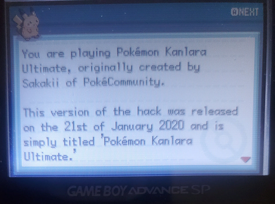 Pokemon Kanlara Ultimate GBA ROM Hack Video Game Boy Advance - for just $18.49! 