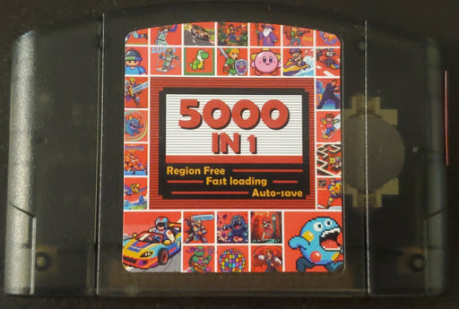5000 in 1 N64 Video Game Cartridge Nintendo 64 GB, GBC, SNES - for just $124.99! 