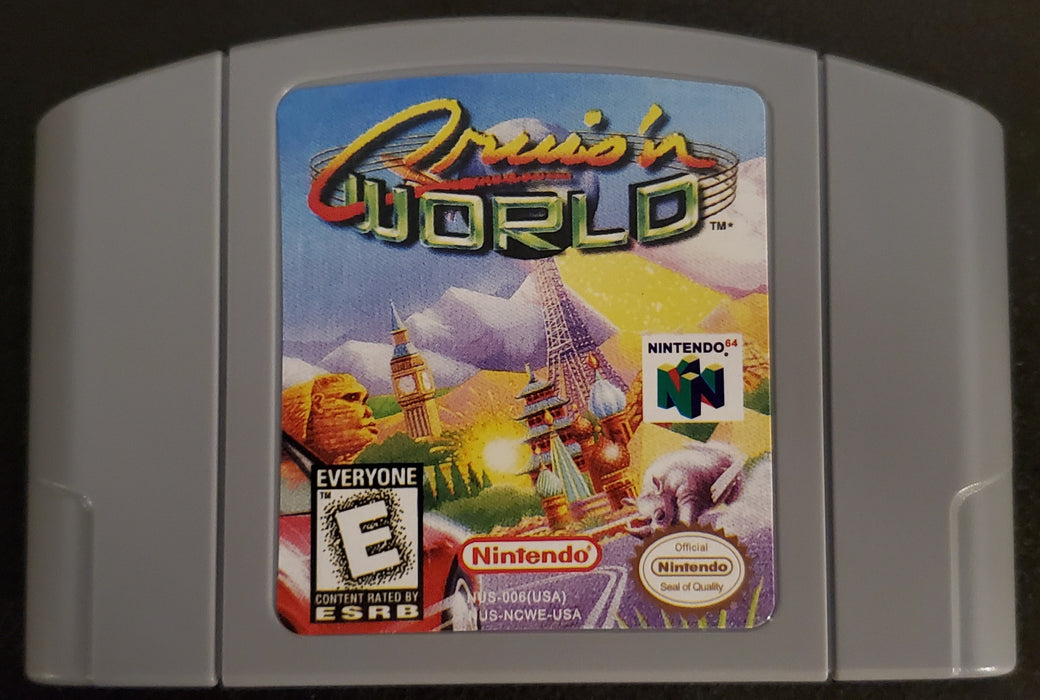 Cruis'n World N64 Nintendo 64 Video Game Cartridge 1998 - for just $21.99! 