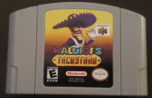 Waluigi's Taco Stand N64 Nintendo 64 Video Game Cartridge - for just $21.99! 