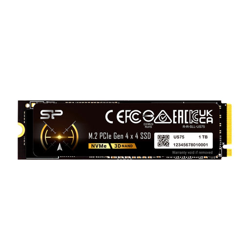 Silicon Power US75 1TB-4TB NVMe Gen4x4 M.2 2280 Internal Solid State Drive Compatible with PS5 - for just $176.97! 