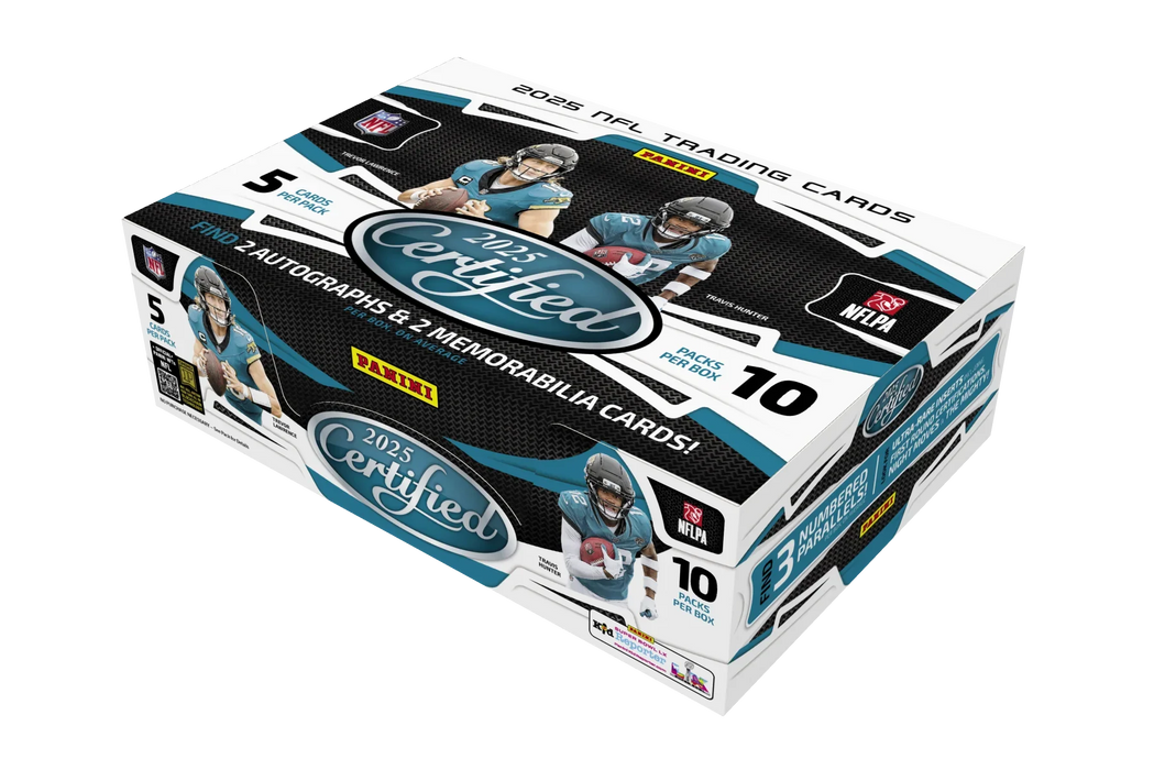 2025 Panini Certified NFL Hobby Box - for just $300! 