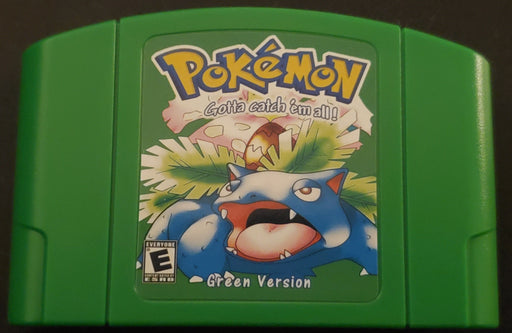 Pokemon Green N64 Nintendo 64 Video Game Cartridge ROM Hack - for just $34.99! 