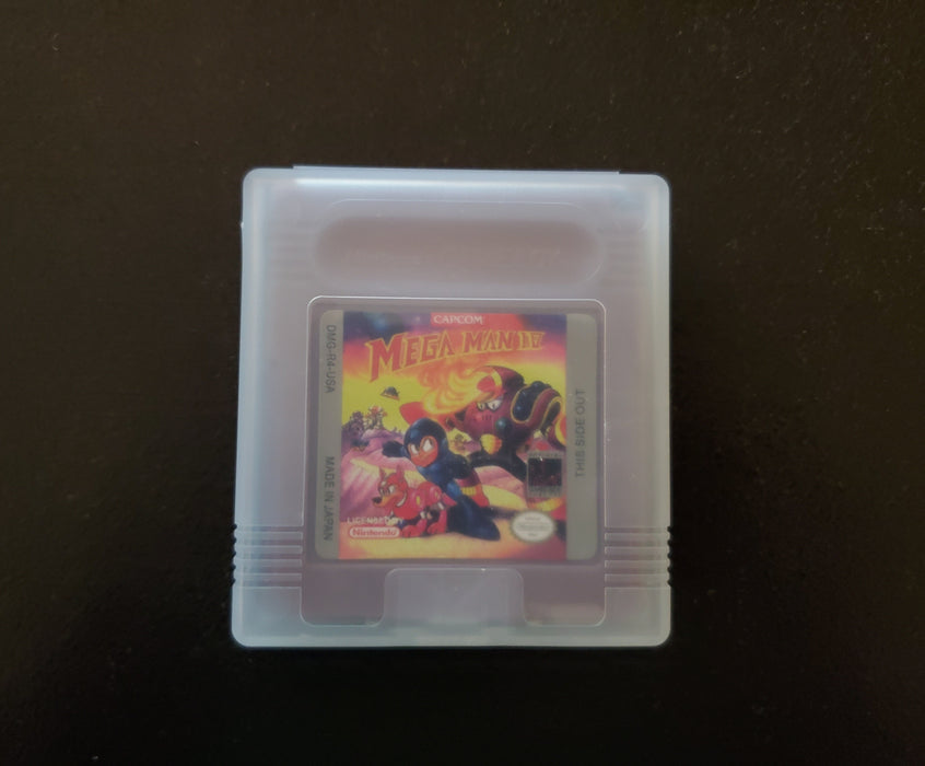 Mega Man 4 IV GB Video Game Cartridge Game Boy 1993 - for just $15! 
