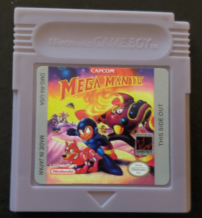 Mega Man 4 IV GB Video Game Cartridge Game Boy 1993 - for just $15! 