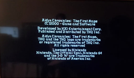 Aidyn Chronicles The First Mage N64 Nintendo 64 Video Game 2001 - for just $21.99! 