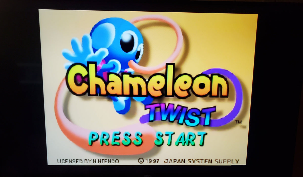 Chameleon Twist 1 N64 Nintendo 64 Video Game Cartridge 1997 - for just $21.99! 