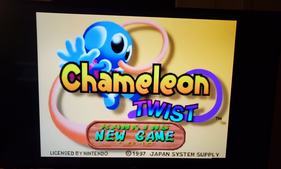 Chameleon Twist 1 N64 Nintendo 64 Video Game Cartridge 1997 - for just $21.99! 