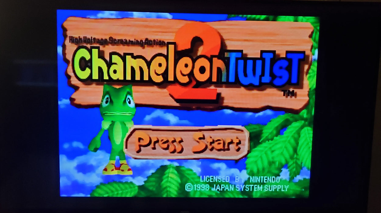 Chameleon Twist 2 N64 Nintendo 64 Video Game Cartridge 1999 - for just $21.99! 