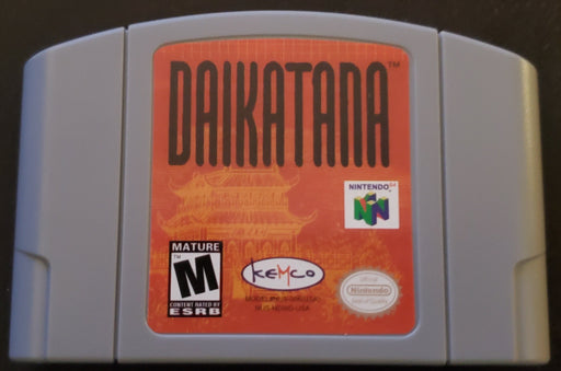 Daikatana N64 Nintendo 64 Video Game Cartridge 2000 - for just $21.99! 
