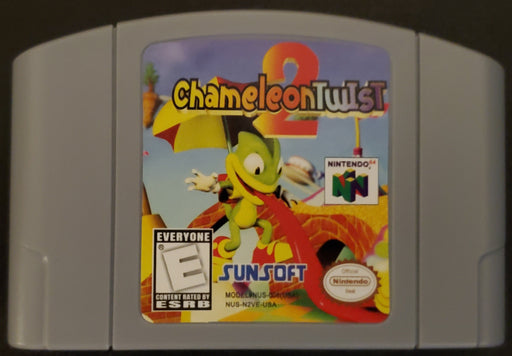 Chameleon Twist 2 N64 Nintendo 64 Video Game Cartridge 1999 - for just $21.99! 