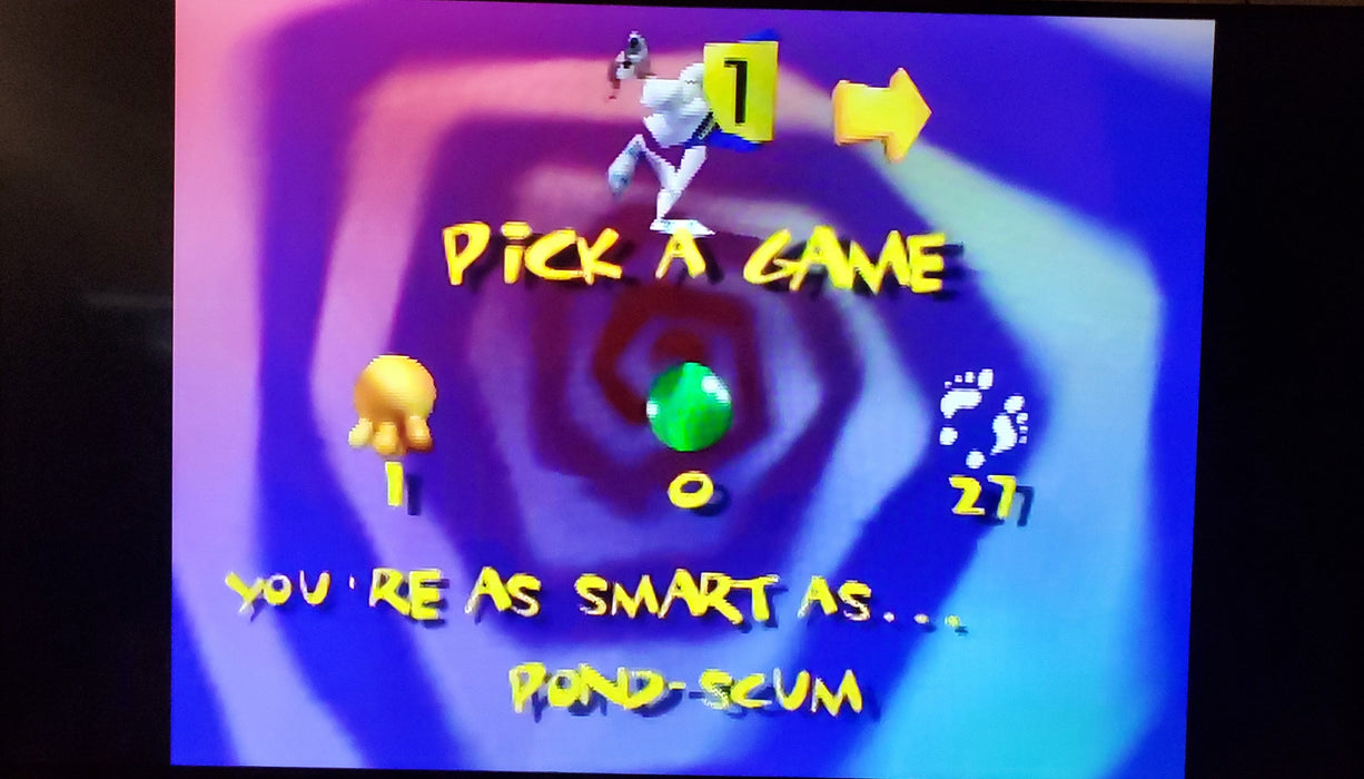 Earthworm Jim 3D N64 Nintendo 64 Video Game Cartridge 1999 - for just $22.99! 