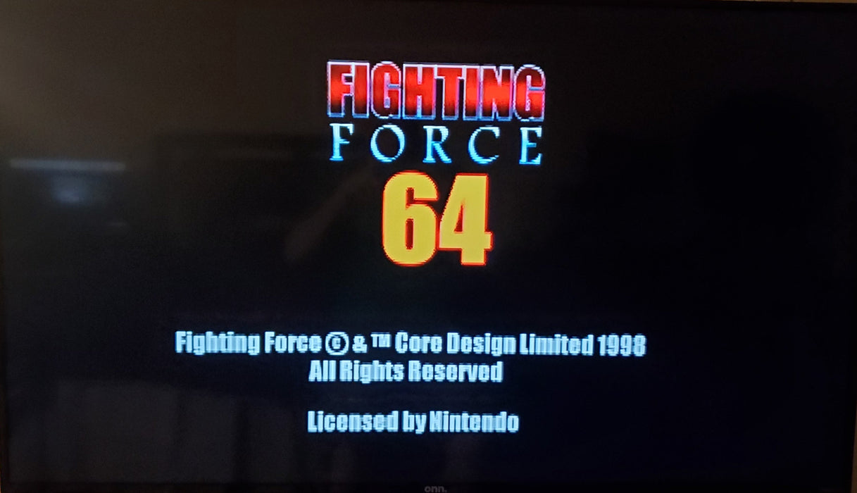 Fighting Force 64 N64 Nintendo 64 Video Game Cartridge 1999 - for just $21.99! 
