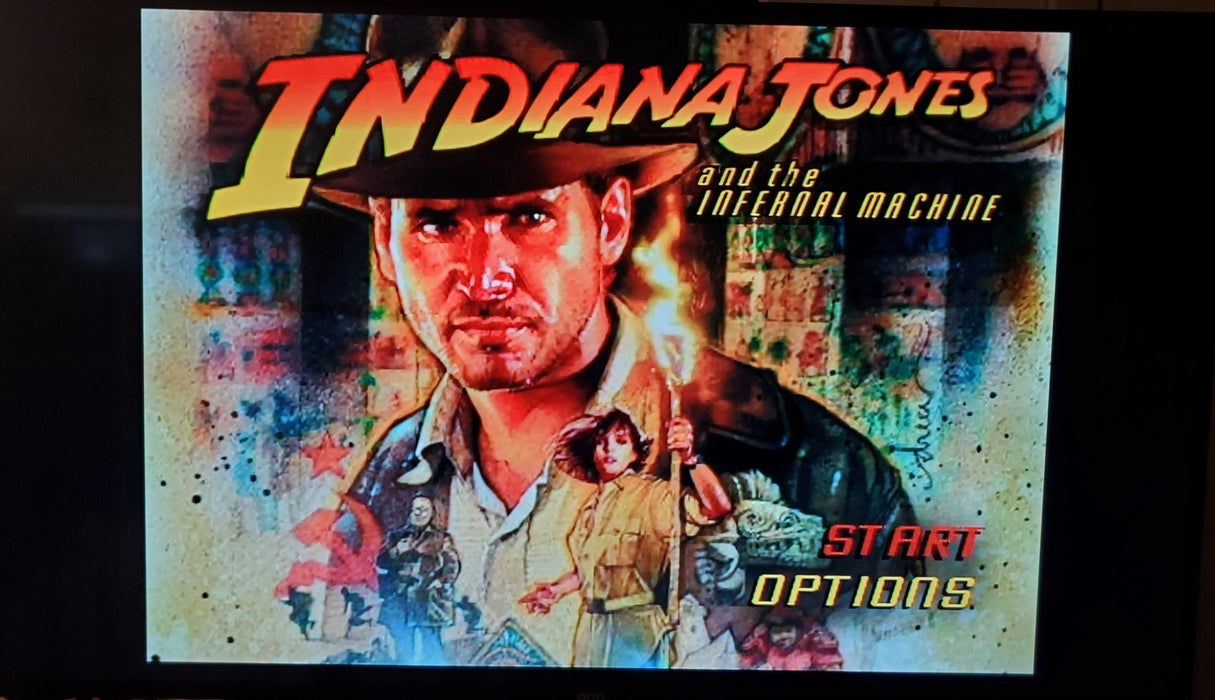 Indiana Jones and the Infernal Machine N64 Nintendo 64 Video Game 1999 - for just $21.99! 