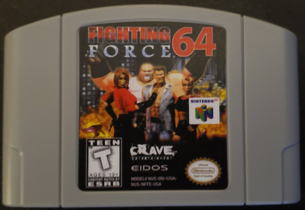 Fighting Force 64 N64 Nintendo 64 Video Game Cartridge 1999 - for just $21.99! 