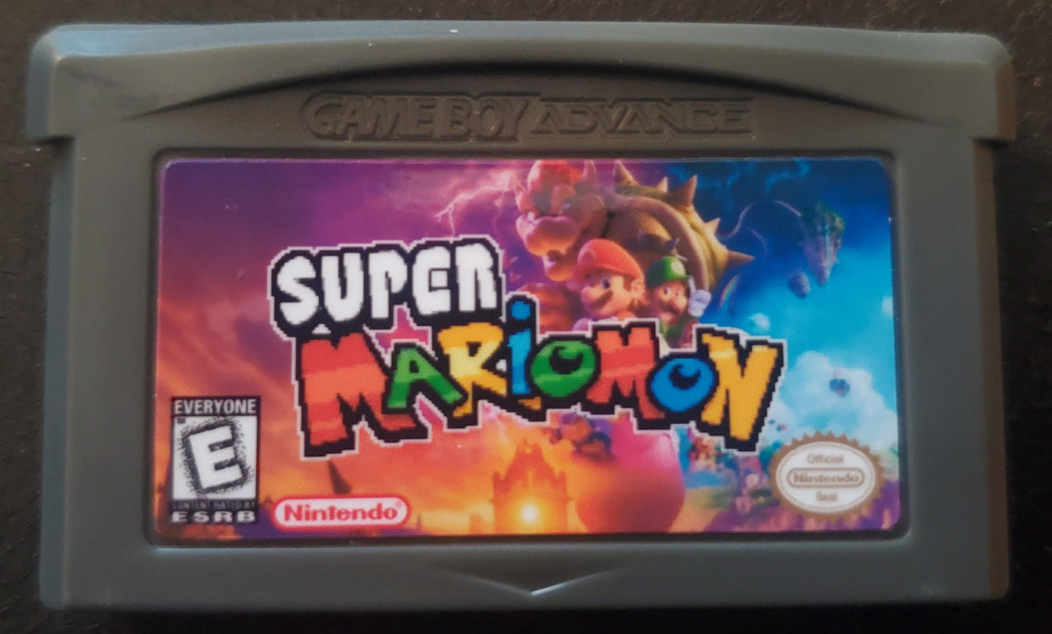Super MarioMon GBA ROM Hack Video Game Boy Advance Pokemon - for just $17.99! 
