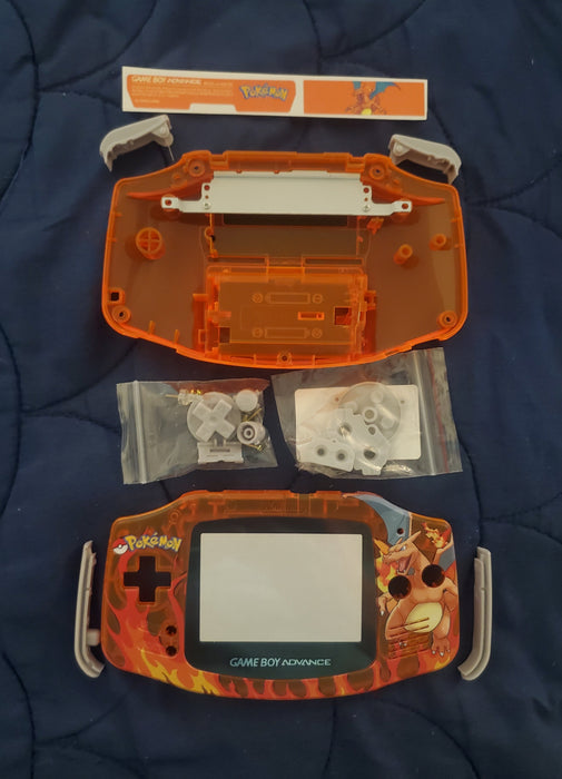 GBA Game Boy Advance Case Replacement Shell Full Housing Pokemon - for just $45.99! 