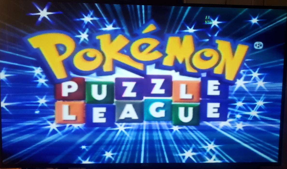 Pokemon Puzzle League N64 Nintendo 64 Video Game Cartridge 2000 - for just $21.99! 