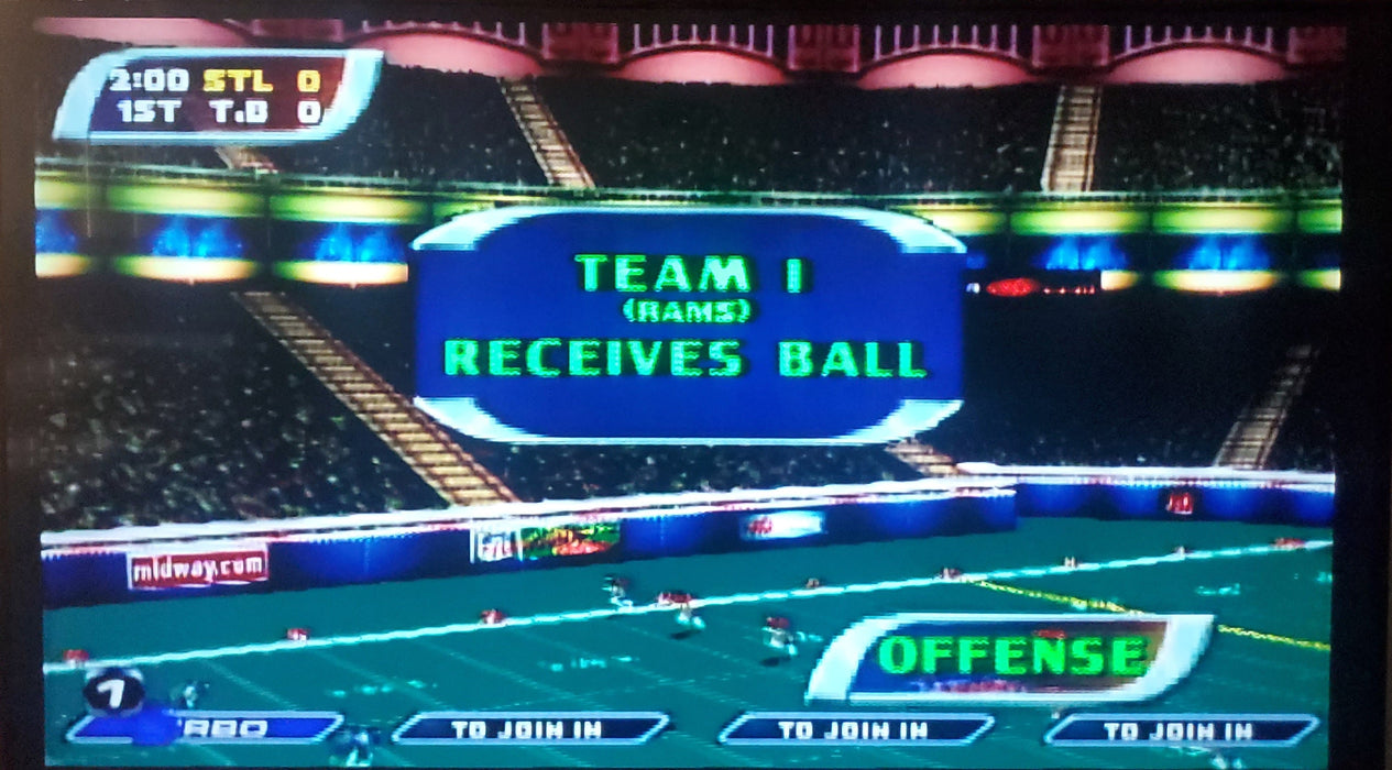 NFL Blitz 2001 N64 Nintendo 64 Video Game Cartridge 2000 - for just $23.99! 
