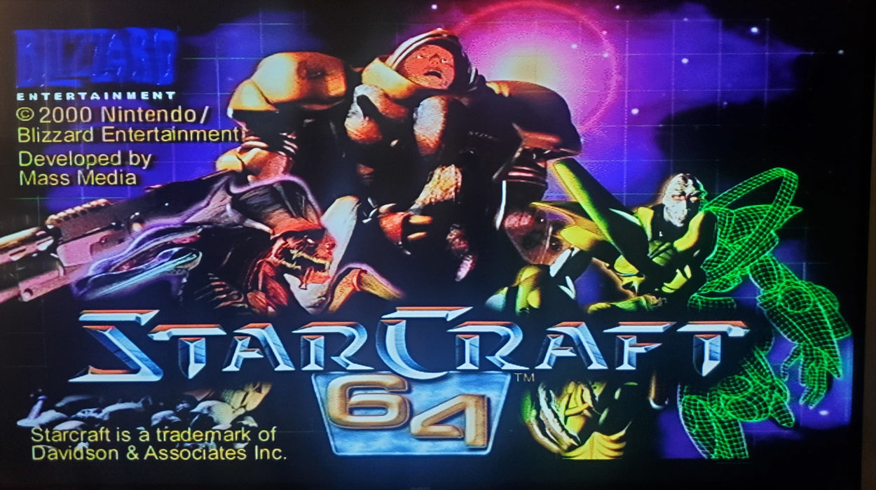 Starcraft 64 N64 Nintendo 64 Video Game Cartridge 2000 - for just $22.99! 