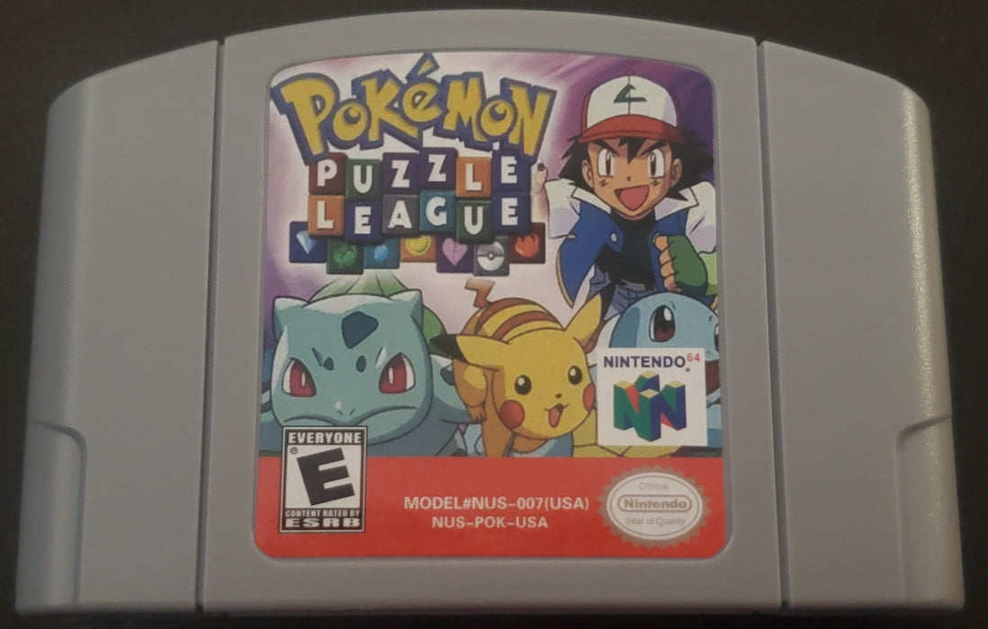 Pokemon Puzzle League N64 Nintendo 64 Video Game Cartridge 2000 - for just $21.99! 