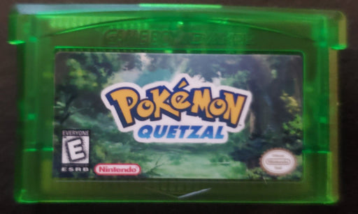 Pokemon Quetzal GBA ROM Hack Video Game Custom Gameboy Advance - for just $18.49! 