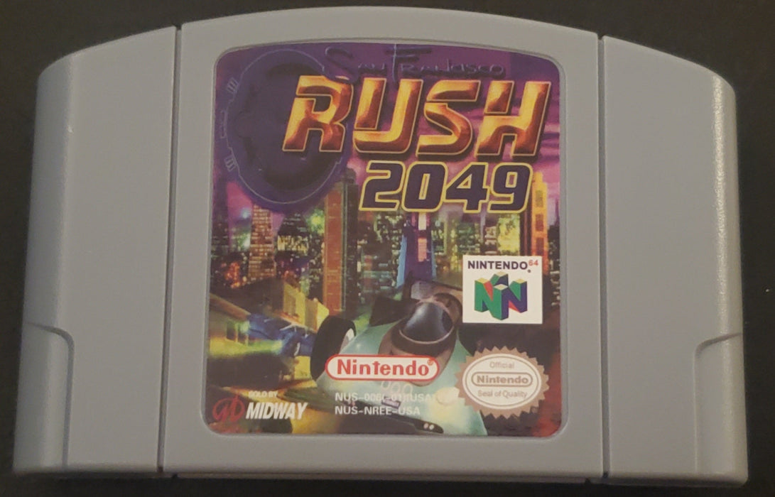 San Francisco Rush 2049 N64 Nintendo 64 Video Game Cartridge 1999 - for just $21.99! 