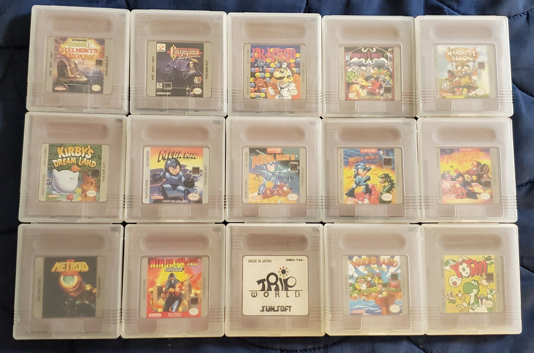 GB Video Game Cartridge Collection Nintendo Gameboy - for just $14.99! 