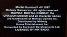 Mortal Kombat 4 N64 Nintendo 64 Video Game Cartridge 1997 - for just $22.99! 