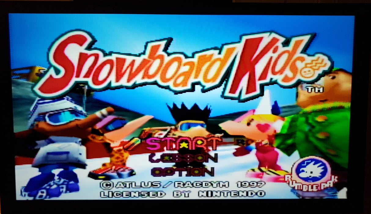 Snowboard Kids 1 N64 Nintendo 64 Video Game Cartridge 1997 - for just $22.99! 