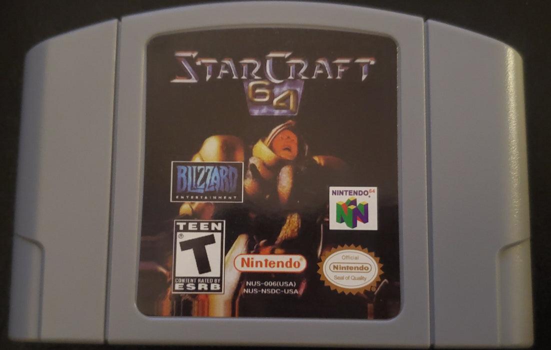 Starcraft 64 N64 Nintendo 64 Video Game Cartridge 2000 - for just $22.99! 