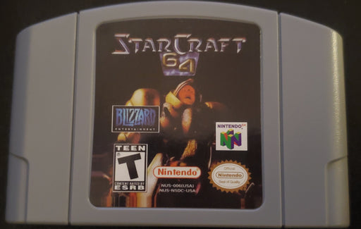 Starcraft 64 N64 Nintendo 64 Video Game Cartridge 2000 - for just $22.99! 