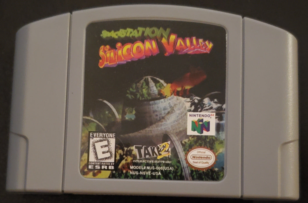 Spacestation Silcon Valley N64 Nintendo 64 Video Game Cartridge 1998 - for just $22.99! 