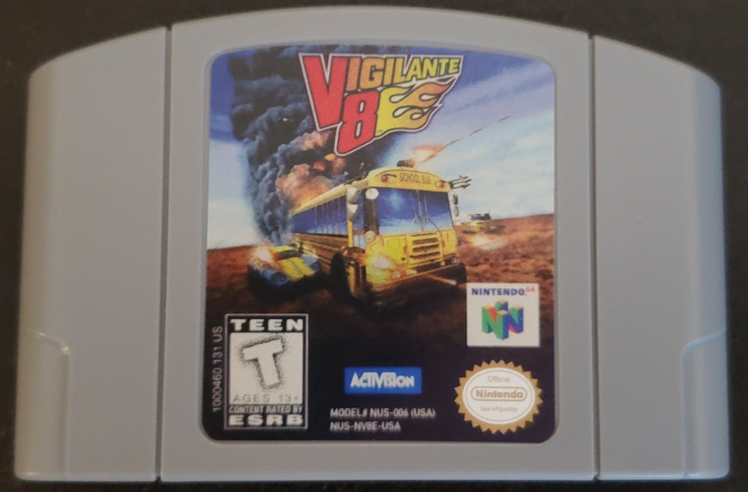 Vigilante 8 N64 Nintendo 64 Video Game Cartridge 1998 - for just $22.99! 