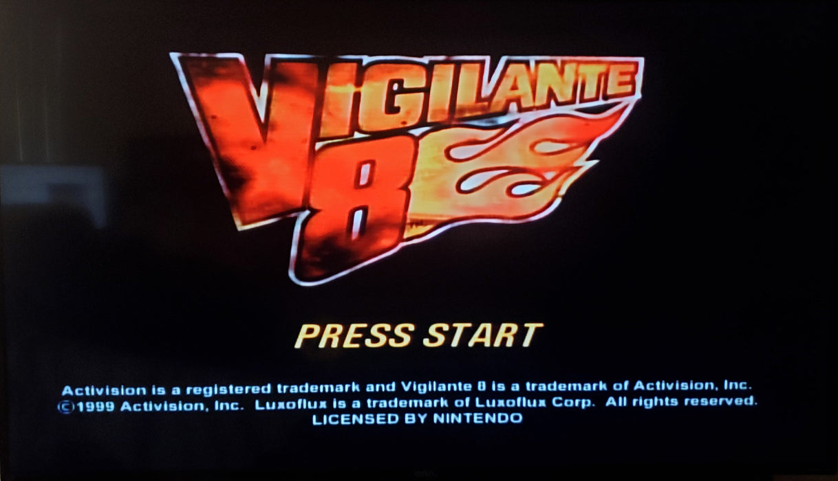 Vigilante 8 N64 Nintendo 64 Video Game Cartridge 1998 - for just $22.99! 
