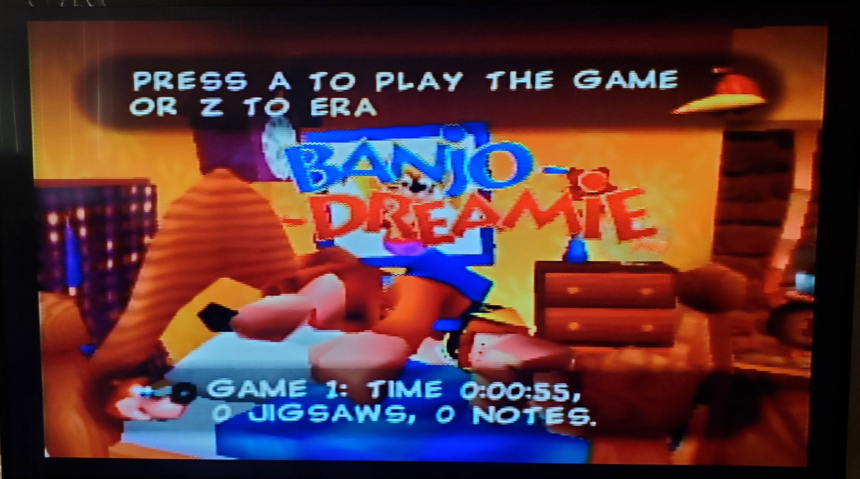 Banjo Dreamie N64 Nintendo 64 Video Game Cartridge 2018 - for just $22.99! 
