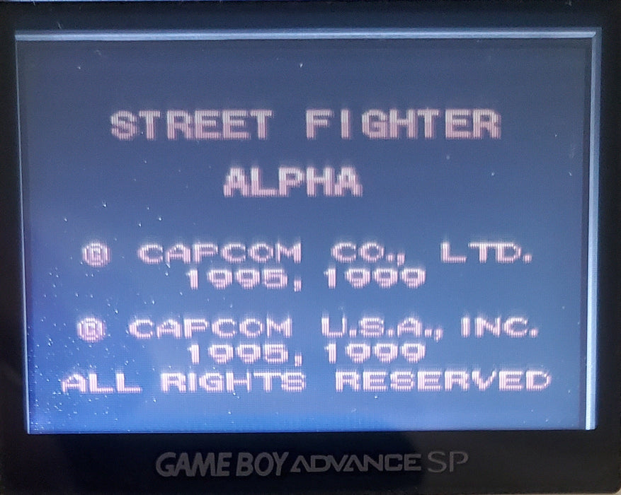 Street Fighter Alpha Gameboy Color GBC Video Game Catridge 2000 - for just $15! 