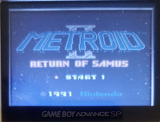 Metroid 2 The Return of Samus Gameboy GB Video Game Catridge 1991 - for just $15! 