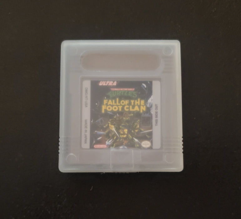 TMNT Fall Of The Foot Clan GB Video Game Catridge Gameboy 1990 - for just $15! 
