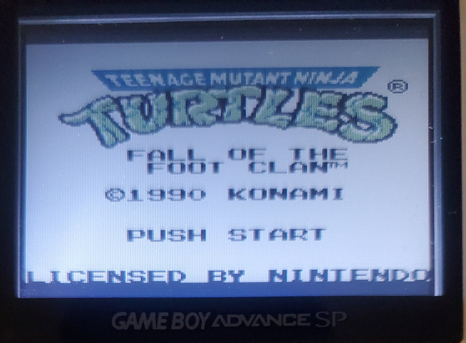 TMNT Fall Of The Foot Clan GB Video Game Catridge Gameboy 1990 - for just $15! 
