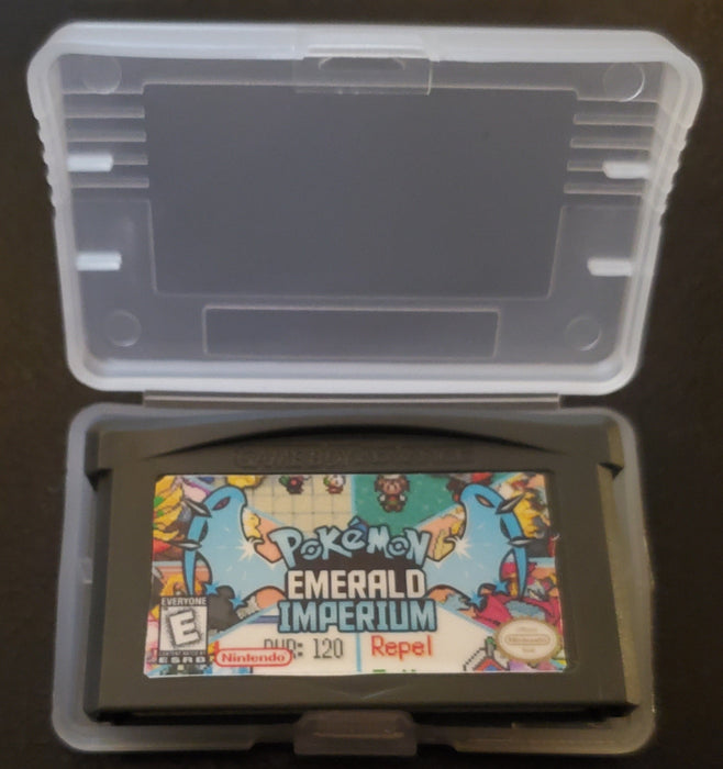 Pokemon Emerald Imperium GBA ROM Hack Video Game Boy Advance - for just $18.99! 