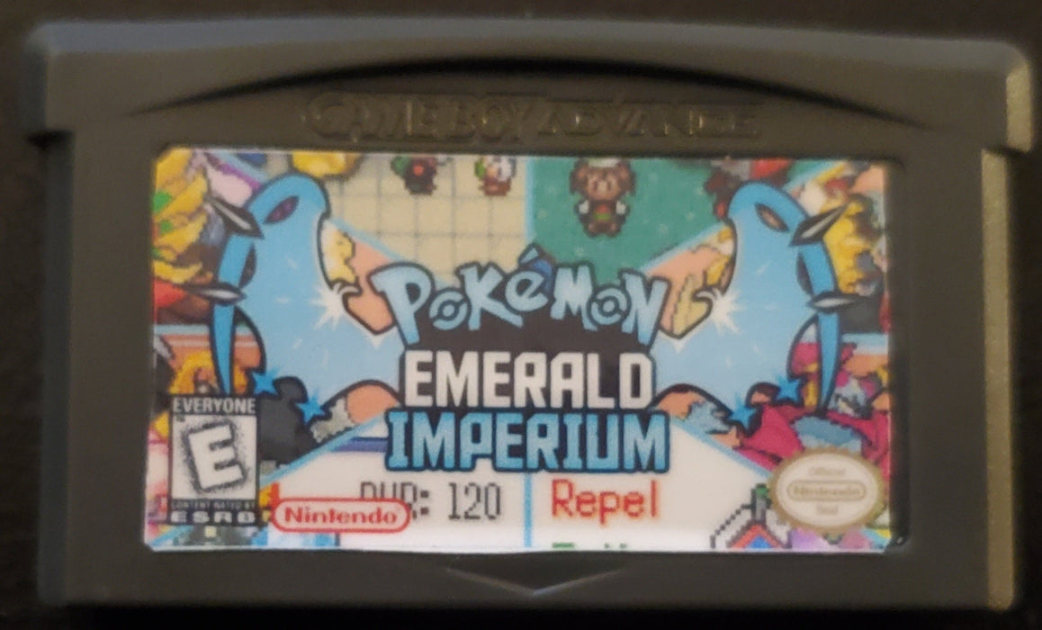Pokemon Emerald Imperium GBA ROM Hack Video Game Boy Advance - for just $18.99! 