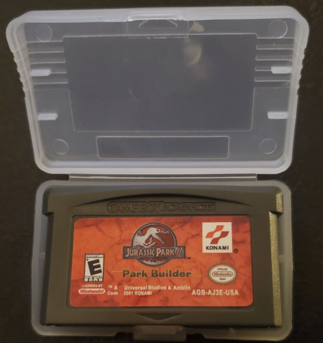 Jurassic Park 3 Park Builder GBA Video Game Boy Advance 2001 - for just $12! 
