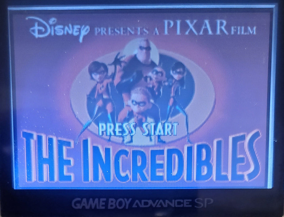 The Incredibles and Finding Nemo GBA Video Game Boy Advance 2007 - for just $12! 