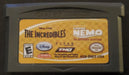 The Incredibles and Finding Nemo GBA Video Game Boy Advance 2007 - for just $12! 