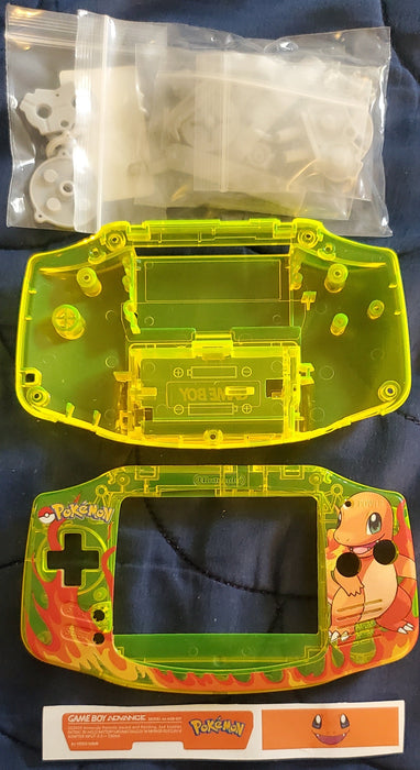 GBA Game Boy Advance Case Replacement Shell Full Housing Pokemon - for just $45.99! 